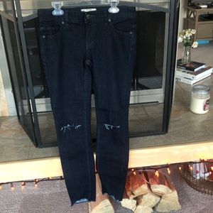 Free people distressed Jeans size 25